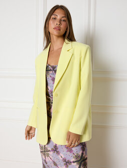 Blazer soft yellow Pam  - Refined Department