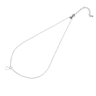 Ketting N4734-1 Trough the hearts necklace zilver - ​​​​​​​Day&amp;Eve 