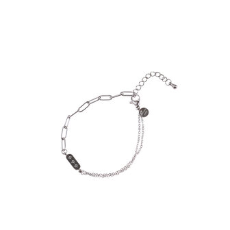 Armband B4731-1 Stars bracelet zilver - Day&amp;Eve