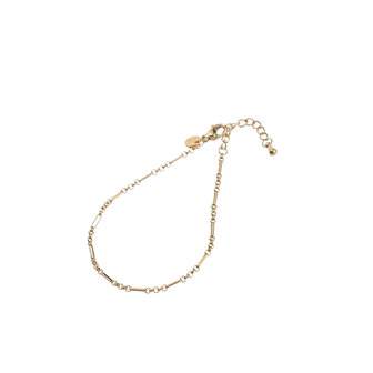 Armband B4957-2 Fine chain bracelet goud - Day&amp;Eve