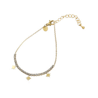 Armband B4764-2 Shiny stars bracelet goud - Day&amp;Eve