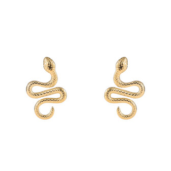 Oorbellen E4861-2 Snake earring goud - Day&amp;Eve 