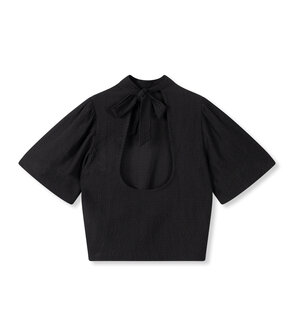 Blouse/top FLO zwart - Refined Department