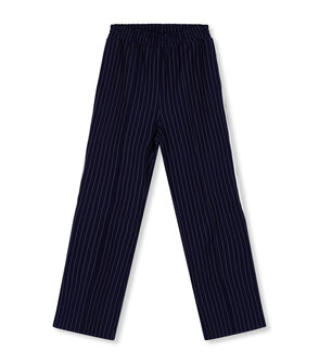 Broek striped Elena donkerblauw - Refined Department