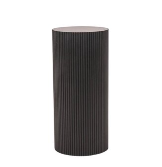 Side Table / Pillar- Cylinder - groot - Black - HouseVitamin