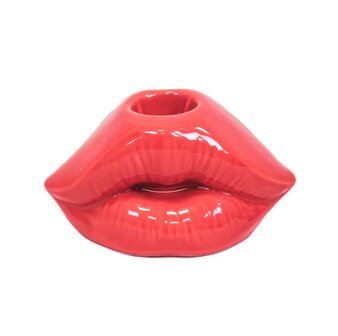 Lips don&#039;t lie kandelaar rood groot - HouseVitamin