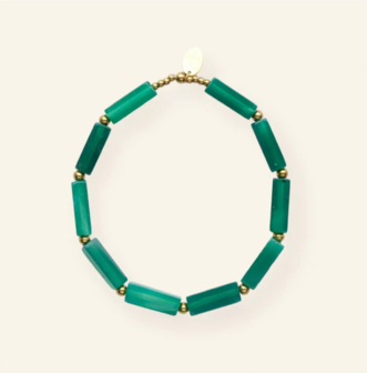 Armband emerald - MableHappiness