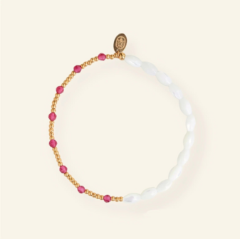 Armband bobbie pink - MableHappiness