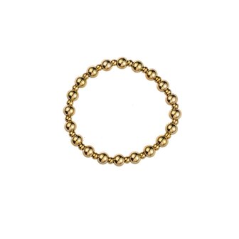 Armband B4210-2 balsy bracelet 4 mm + 7 mm goud - Day&amp;Ev