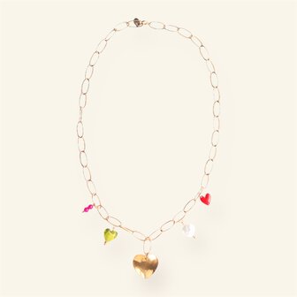 Ketting charlie heart - MableHappiness