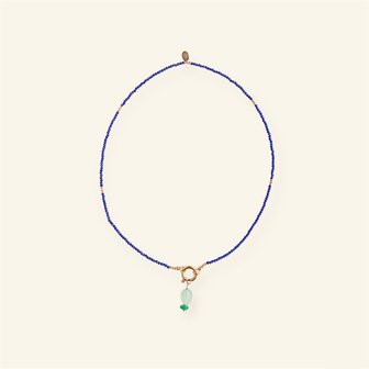 Ketting blue charm - MableHappiness