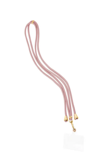 phone cord licht roze - paars