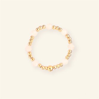 Ring Multi Peach - MableHappiness