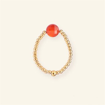 Ring red/orange - MableHappiness