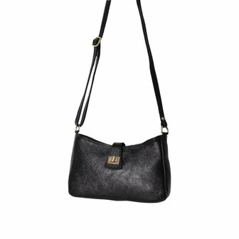 Tas Turn around Metallic Zwart - Baggyshop