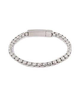 Armband Round chain silver - George The Label