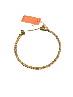 Armband B4719-2 Twisted bangle goud - Day&amp;Eve