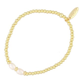 Armband 14krt goud met zoetwaterparels FJ6090 - Fushi