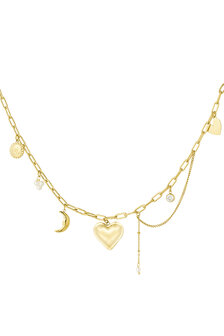 Ketting amore more - goud