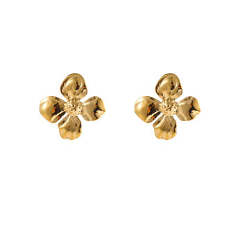 Oorbellen E5397-2 Flower stud goud - Day&amp;Eve