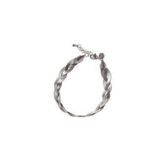 Armband B5360-1 braid zilver - Day&amp;Eve