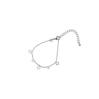 Armband TB5343-1 tiny clover bracelet zilver - Day&amp;Eve 