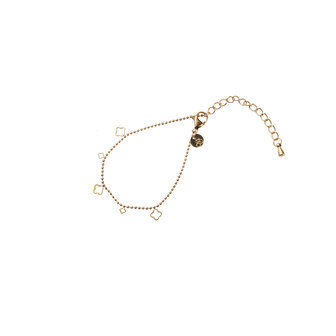 Armband TB5343-2 tiny clover bracelet goud - Day&amp;Eve 