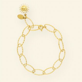 Armband Charlie zonnetje goud - MableHappiness