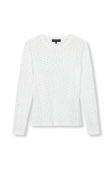 Top/longsleeve Maya wit - Refined Department