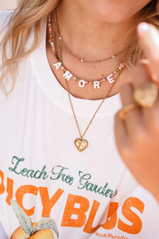 Ketting Ciao Bella ketting goud - Label Kiki