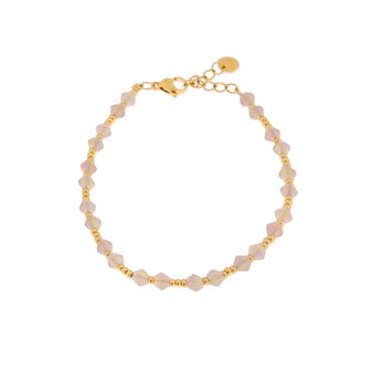 Armband Bella donna goud - Label Kiki