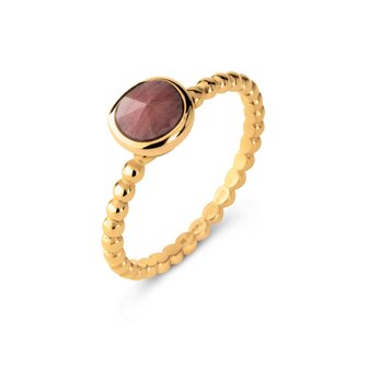 Twisted ring Tiem goud TR36 - Melano