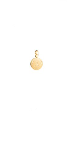 Initiaal/letter krans tbv ketting goud  - Day&Eve 