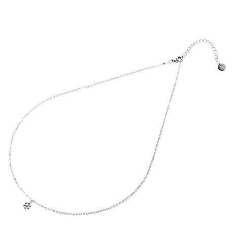 Ketting N2810-1 flower zilver - Day&Eve