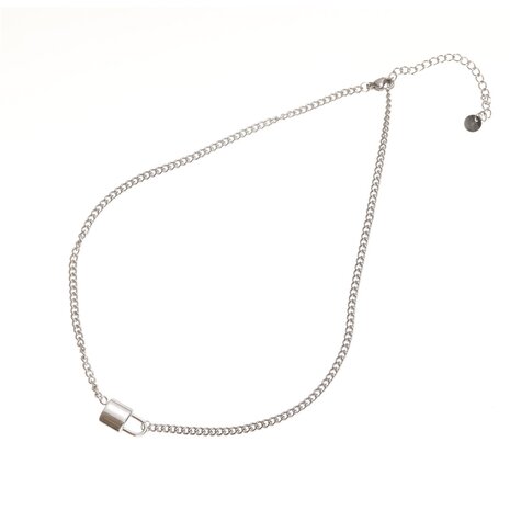 Ketting N1857-1 slot zilver - Day&Eve 