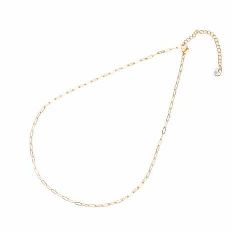 Ketting TN1863-2 schakel tiny goud - Day&Eve 