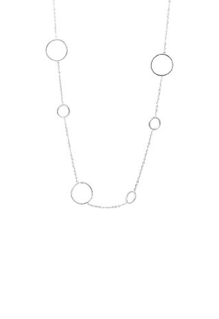 Ketting N2765-1 balloon necklace zilver - Day&Eve