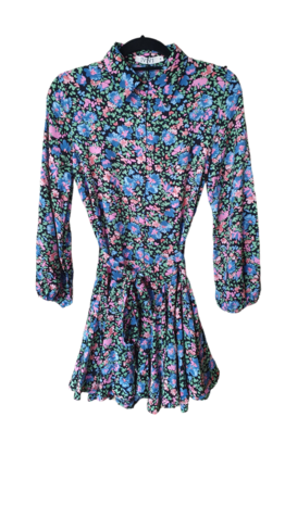 Jurk flowers multi