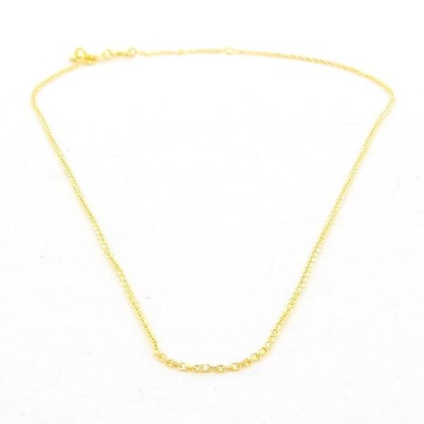 Ketting Anker goud (div. lengtes) - Imotionals