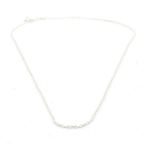 Ketting Anker zilver (div. lengtes) - Imotionals