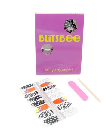 Nagel stickers Dripping Stars - Blitsbee