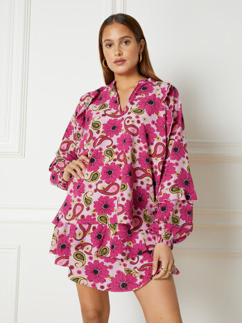 Top Roma Blouse Flower  - Refined Department