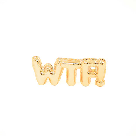 WTF ornament goud - HouseVitamin