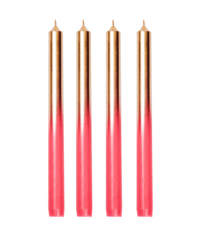 Dipdye 4 Tapers - Pink/Gold - HouseVitamin