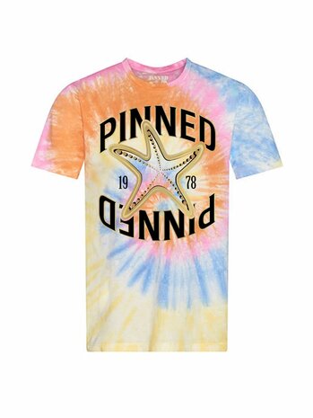 T-shirt Beach club tie dye - PinnedbyK