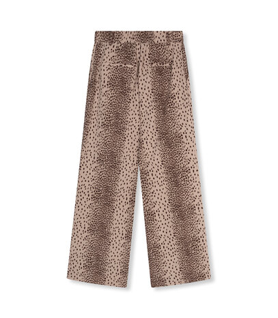 Broek Woven leopard pants Puck - Refined Department