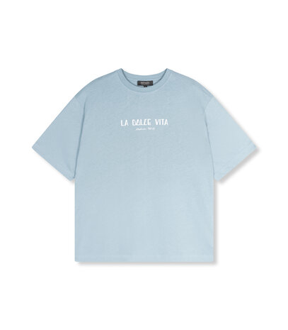 T-shirt printed t-shirt Maggy light blue - Refined Department