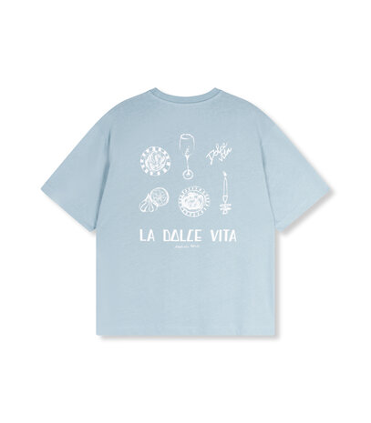 T-shirt printed t-shirt Maggy light blue - Refined Department