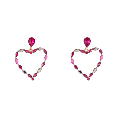 Oorbellen E4598-3 Fine heart pink - Day&Eve 