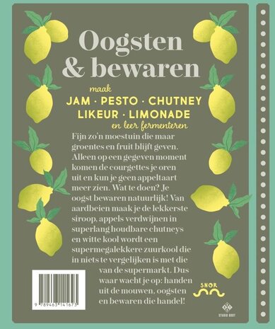 Boek Oogsten & bewaren - De Wereld van Snor